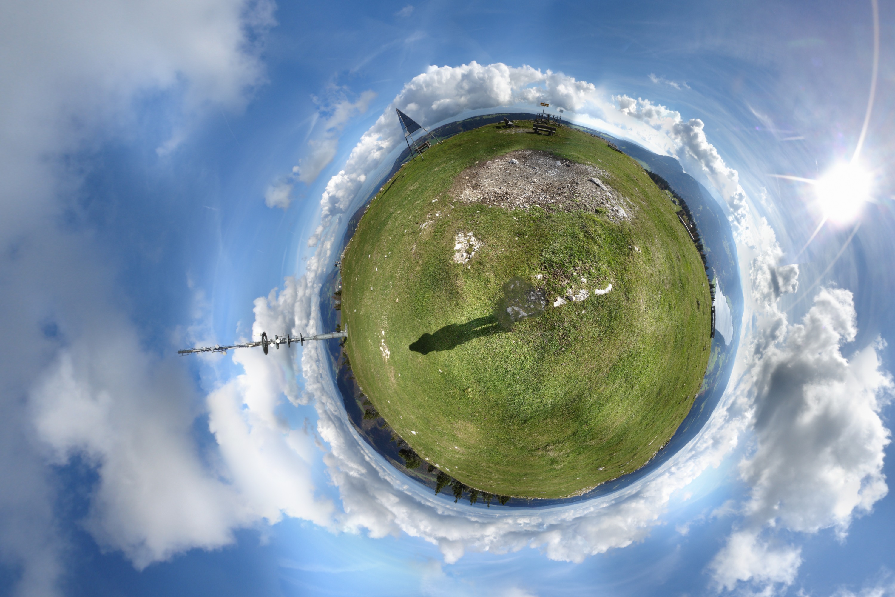 Dent de Vaulion 360 degree panorama